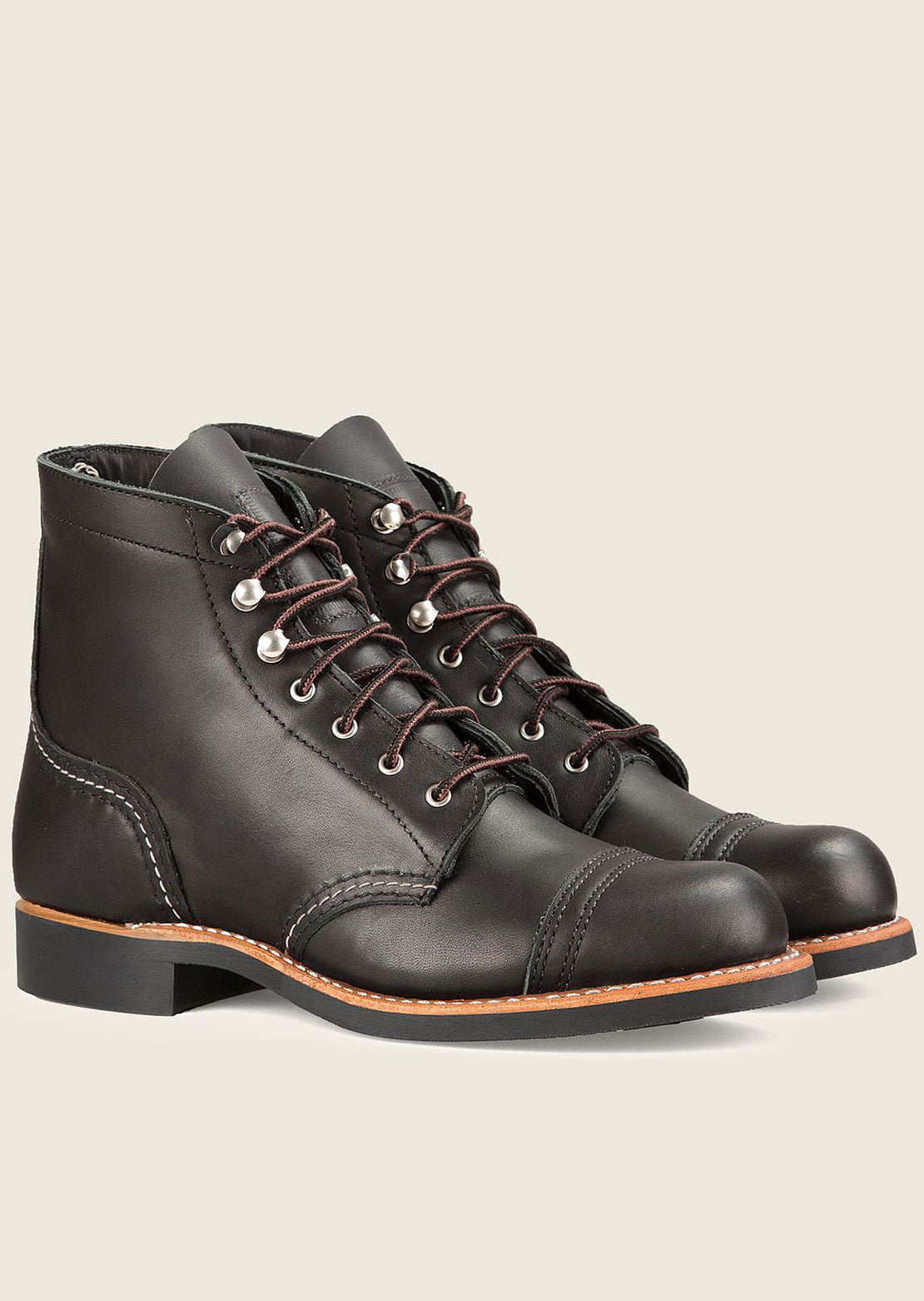 Iron ranger boots outlet black