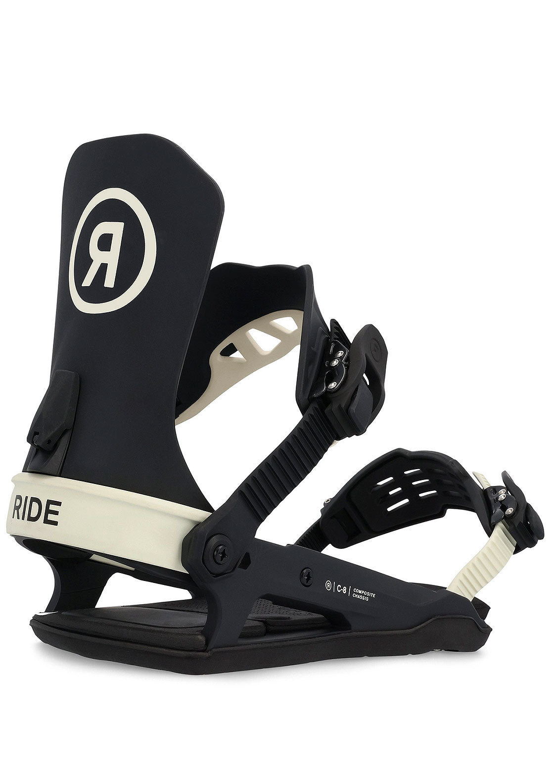 Ride Men&#39;s C-8 Snowboard Bindings Black