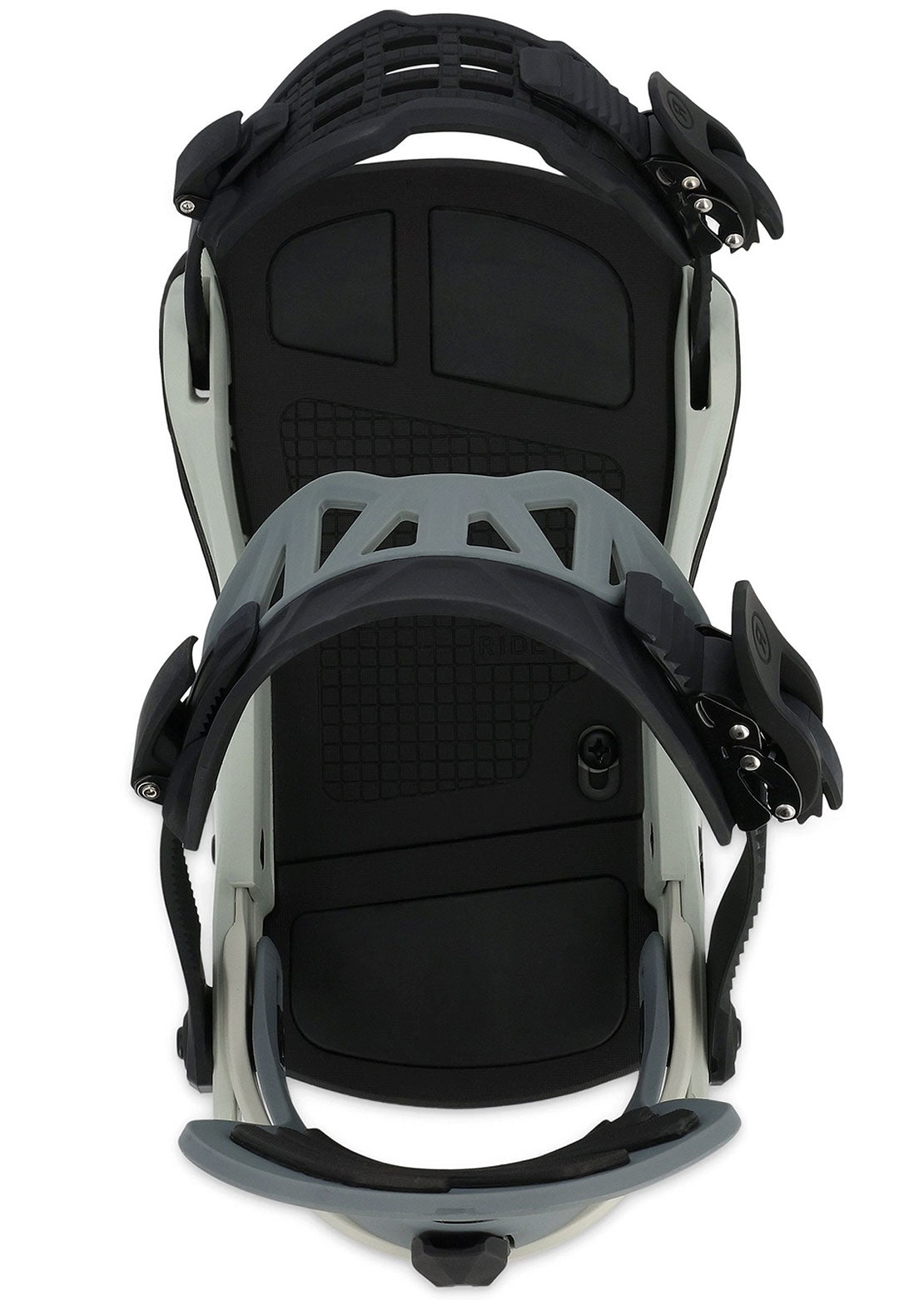 Ride Men&#39;s C-8 Snowboard Bindings Grey