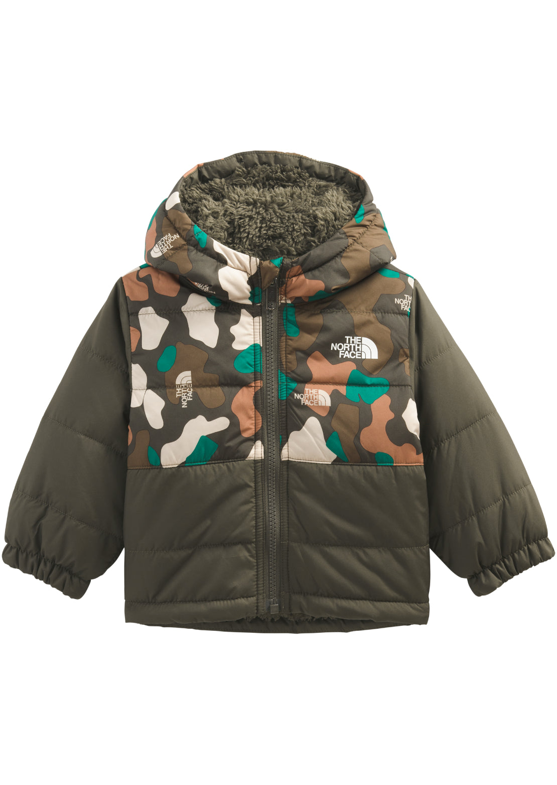 Infant north face reversible on sale jacket