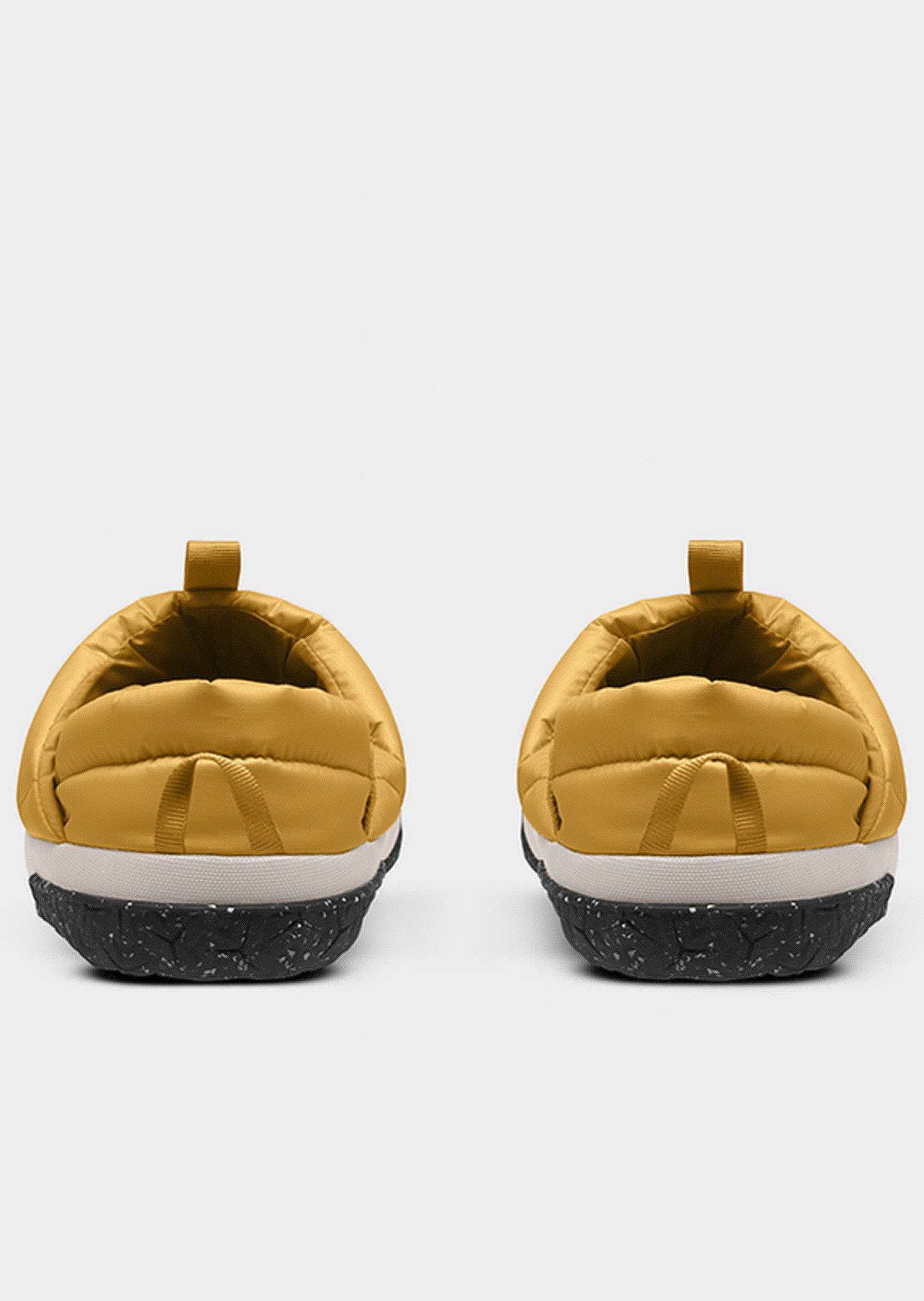 The North Face Women&#39;s Nuptse Mule Slippers Arrowwood Yellow/TNF Black