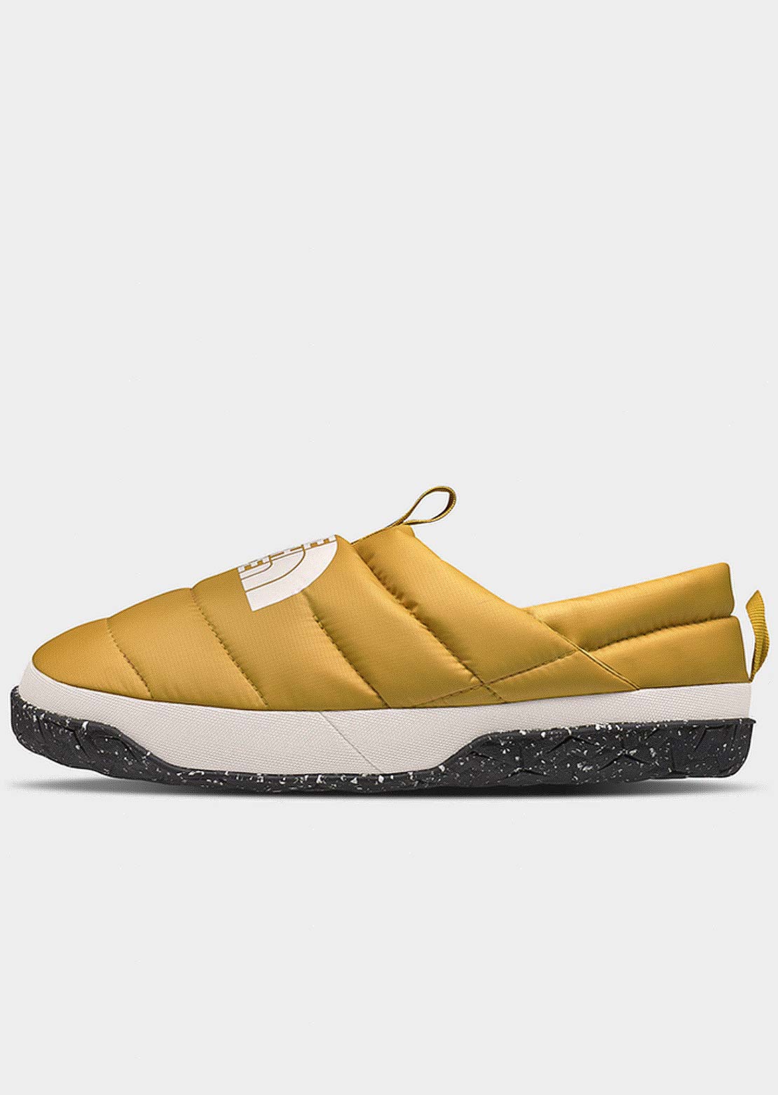 The North Face Women&#39;s Nuptse Mule Slippers Arrowwood Yellow/TNF Black