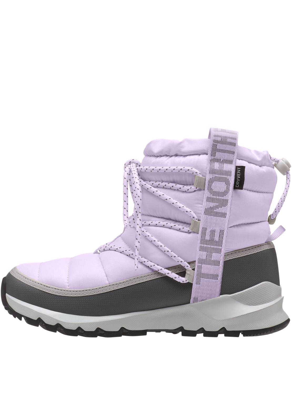 The North Face Women&#39;s ThermoBall Lace Up WP Boots Lavender Fog/Vanadis Grey