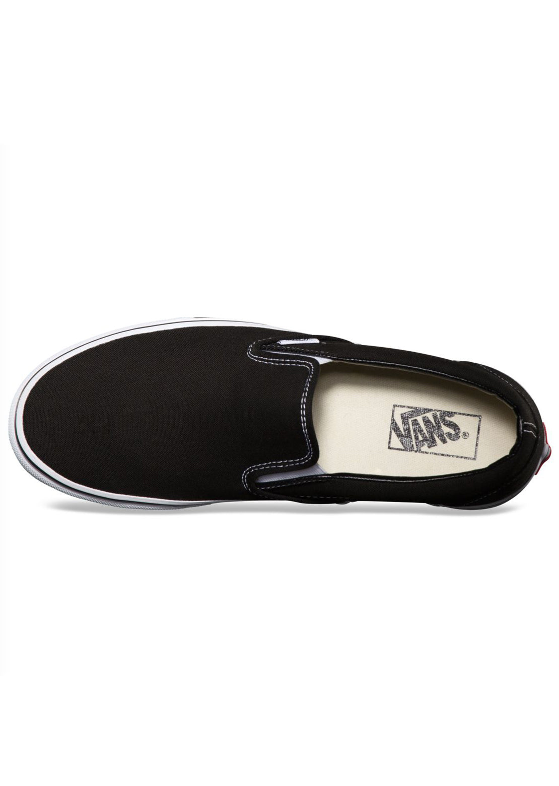 Vans Classic Slip-On Shoes Black VN000EYEBLK Top