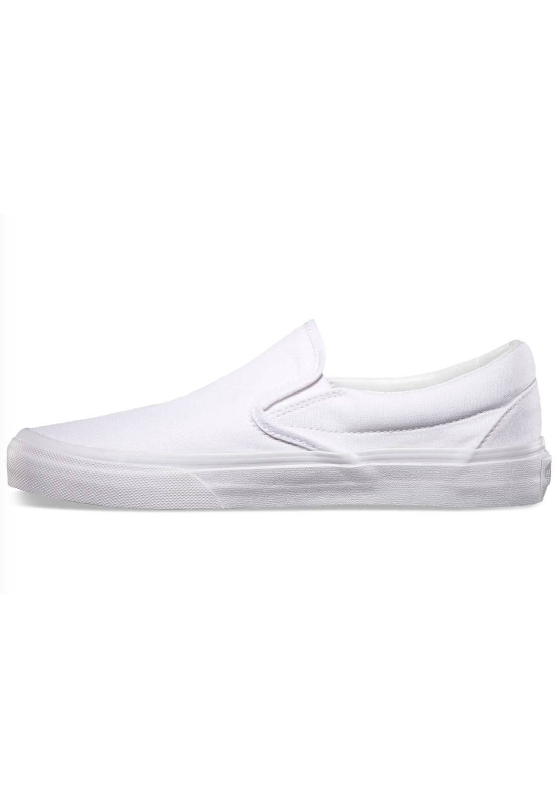 Vans Classic Slip-On Shoes True White VN000EYEW00 Side/In