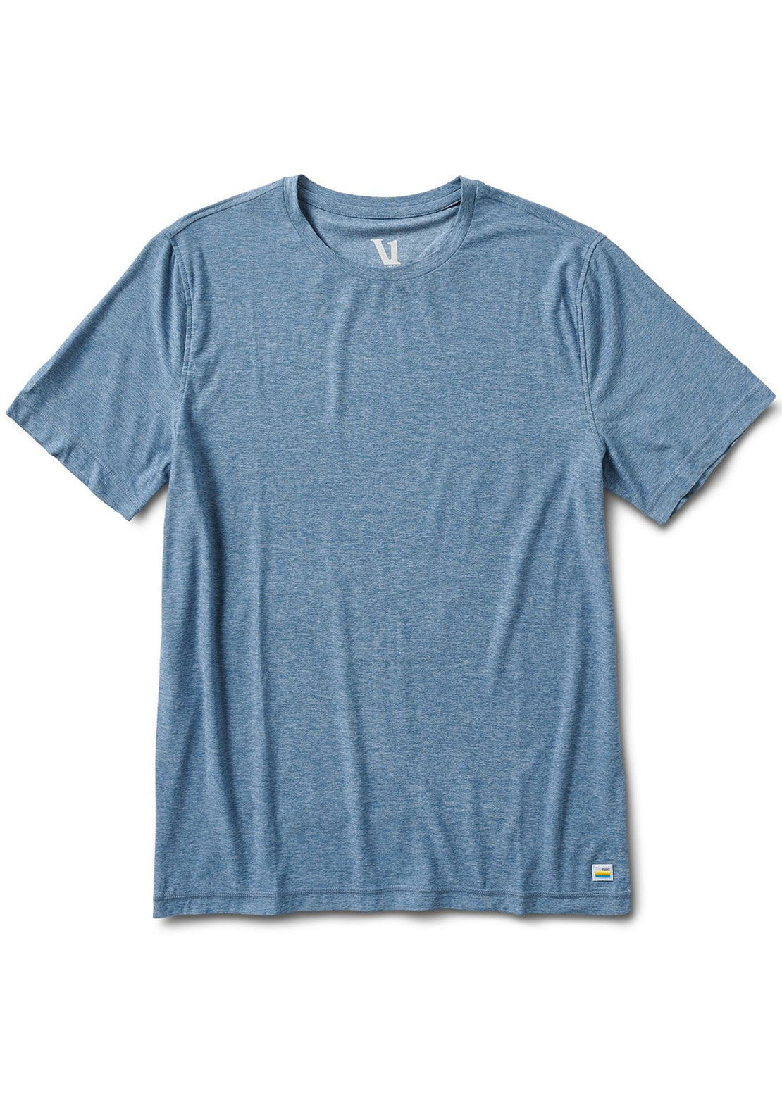 Vuori Men&#39;s Strato Tech T-Shirt Cloud Heather