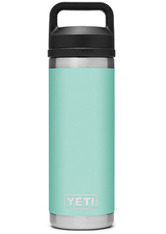 18 oz YETI Rambler Bottle with Chug Cap in Seafoam - Store